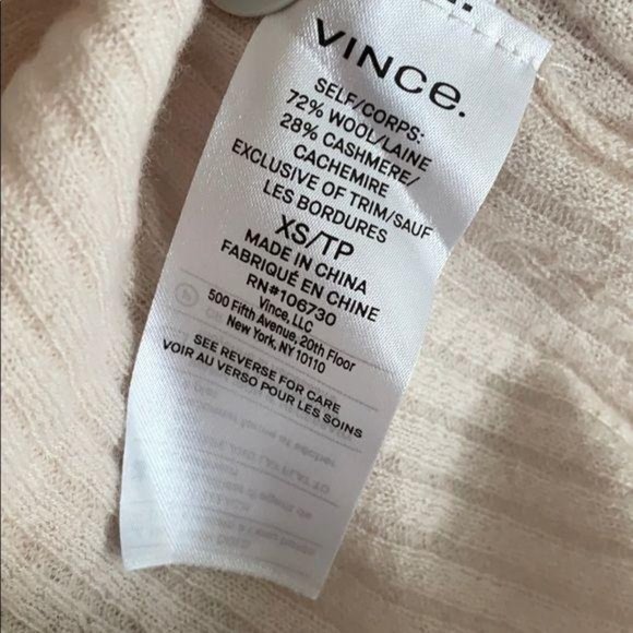 VINCE Ribbed Wool And Cashmere-Blend Sweater - Picture 12 of 13